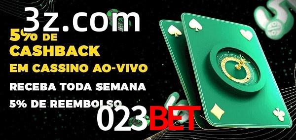Promoções do cassino ao Vivo 023BET
